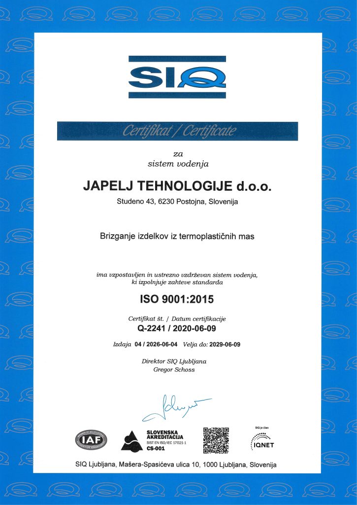 ISO9001 2015 Q2241 2029